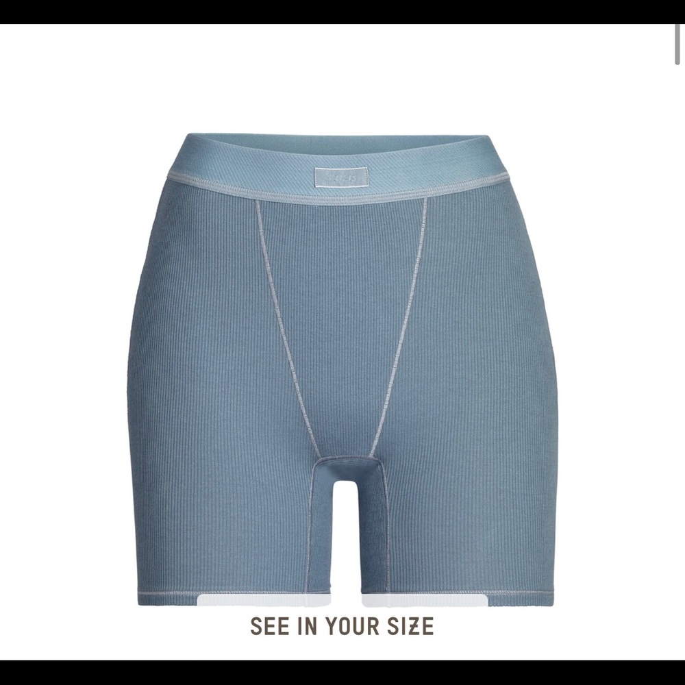 SKIMS cotton rib boxer